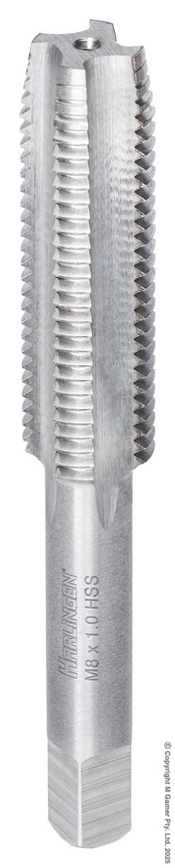 M8 x 1.0mm Intermediate HSS ISO Hand Tap